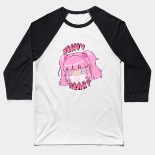 Heavy Heart Baseball T-Shirt